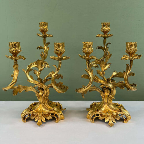 french ormolu candelabra