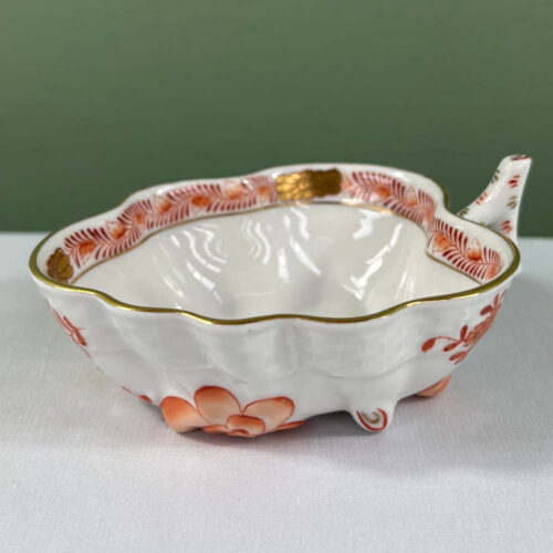 herend apponyi orange sugar bowl