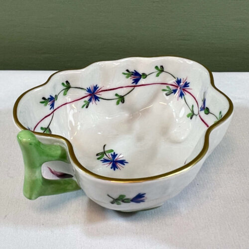 herend blue cornflower sugar bowl