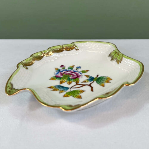 herend queen victoria shell dish
