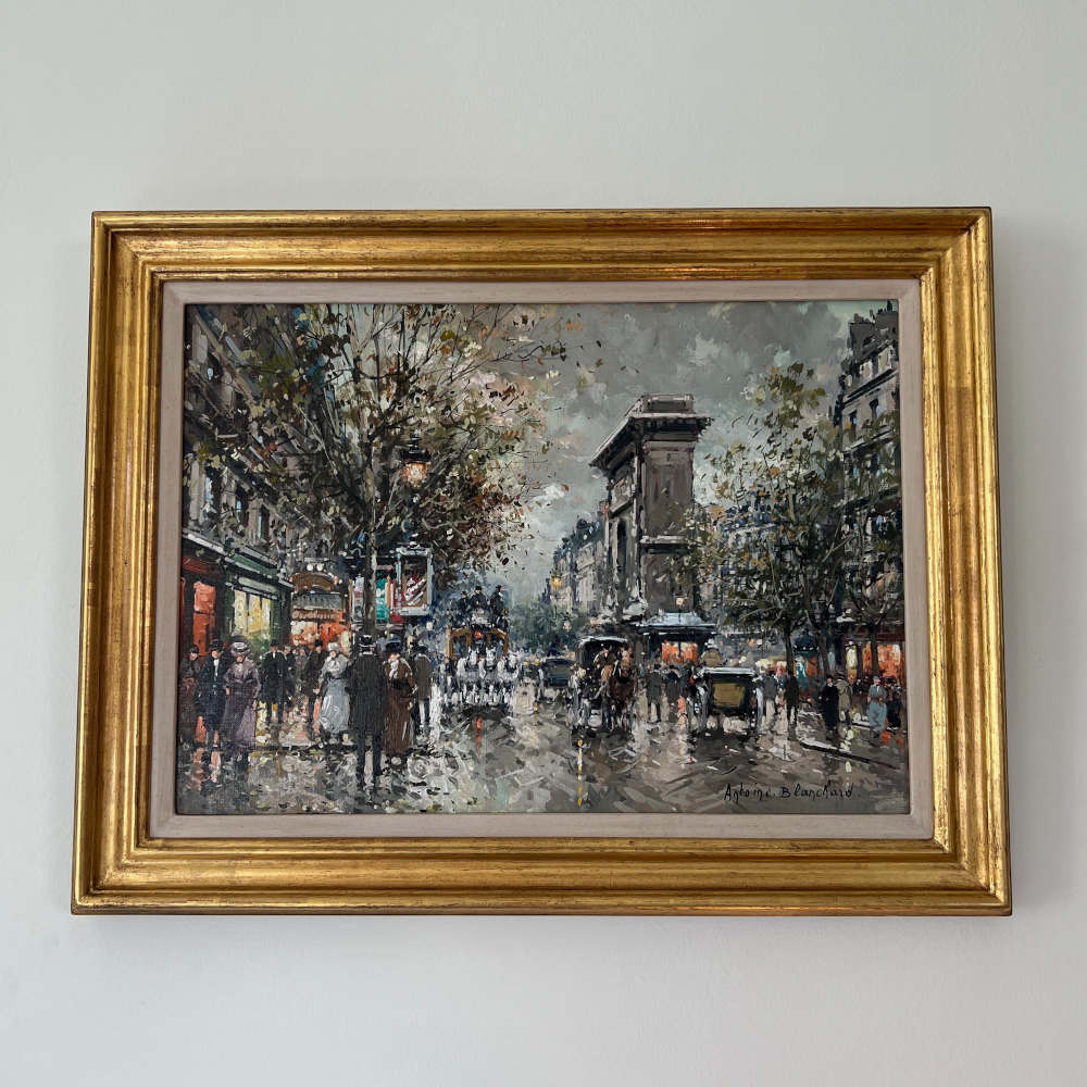 Antoine Blanchard - Les Grands Boulevards et Porte Denis