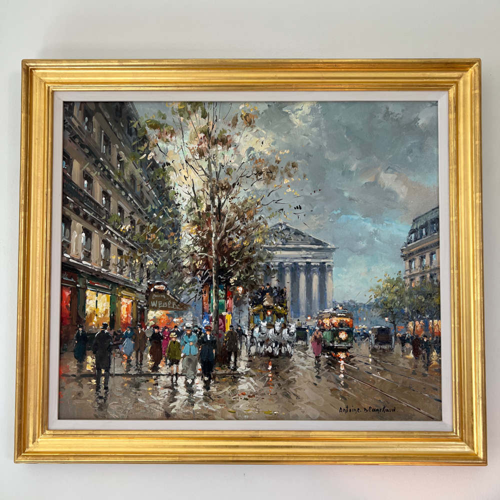 Antoine Blanchard - Rue Royale Madeleine
