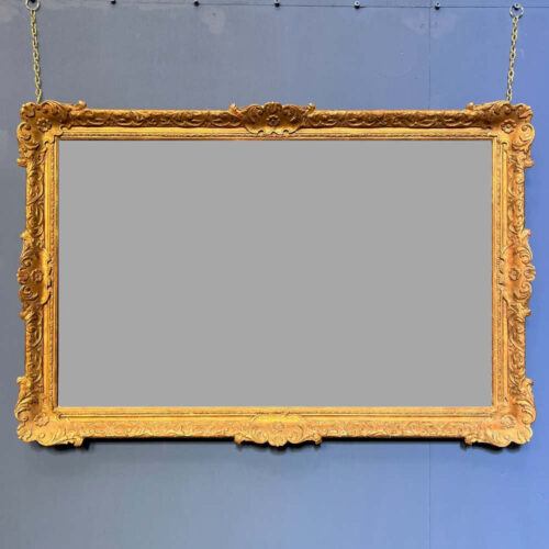 framed mirror