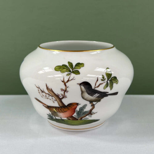 herend rothschild bird vase