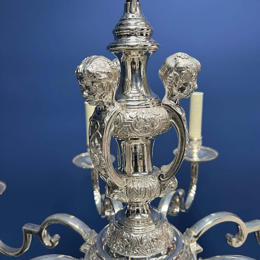 Silver Chandelier - Image 3