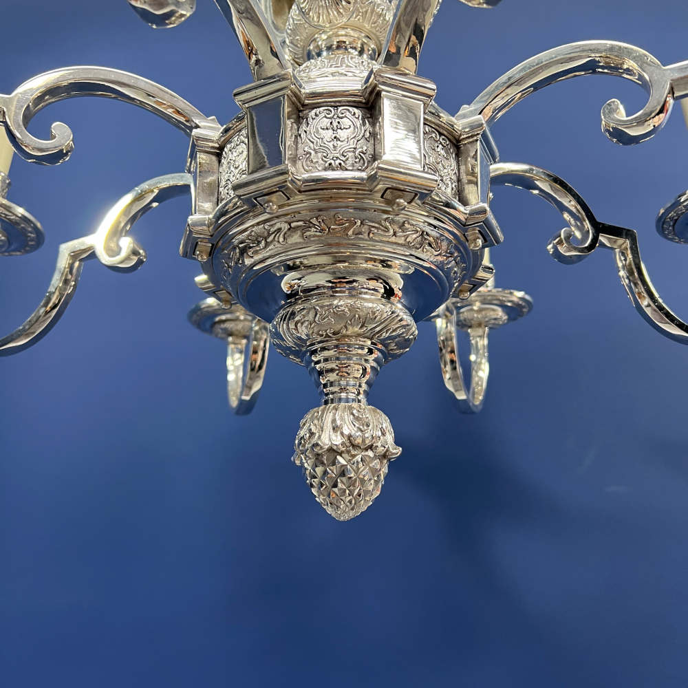 Silver Chandelier - Image 3