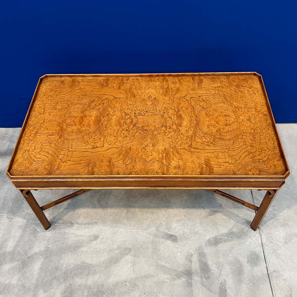 burr oak coffee table