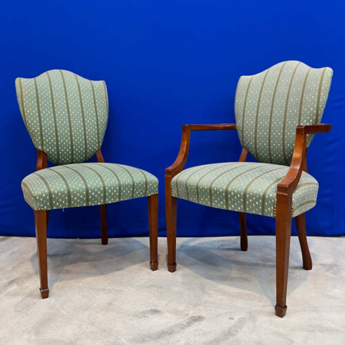 shield back chairs