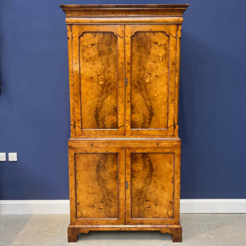Walnut Drinks Cabinet