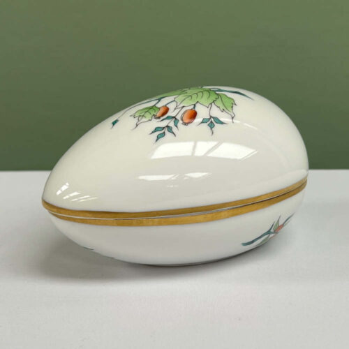 herend lidded egg