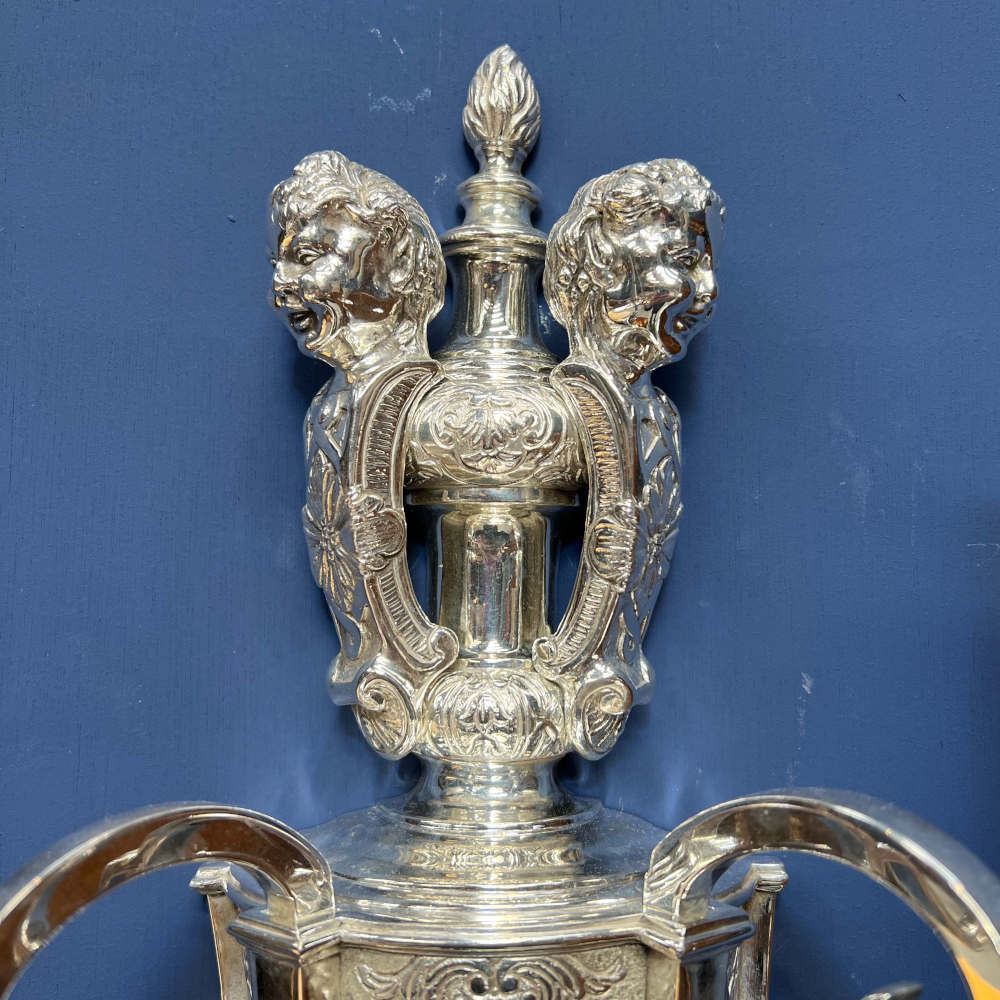 Pair of Silver Wall Lights - Image 3