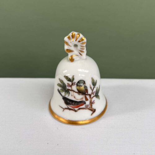 herend rothschild bird mini bell