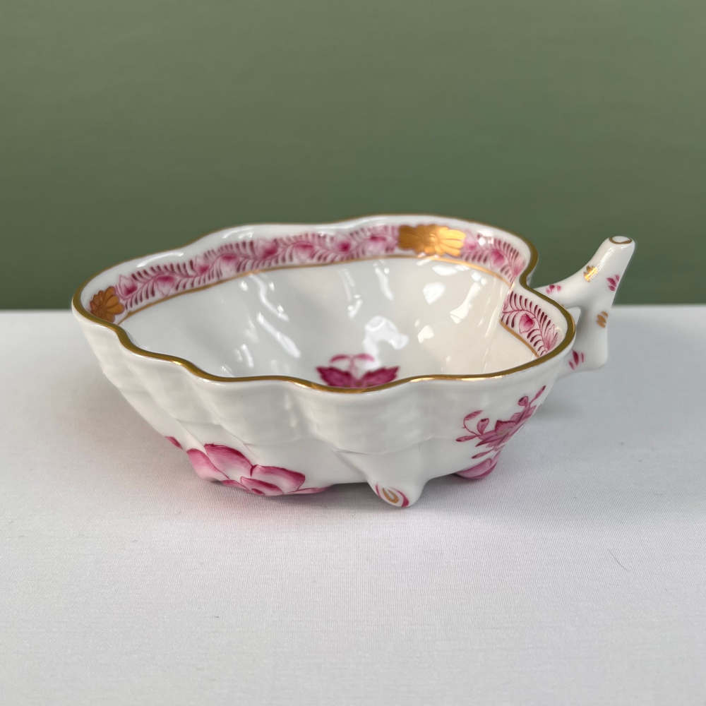 herend sugar bowl in apponyi pink