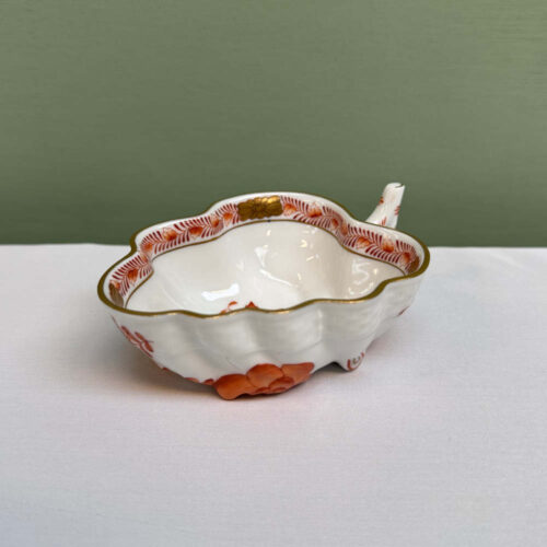 herend apponyi orange sugar bowl