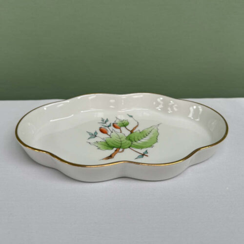 herend scalloped edge dish