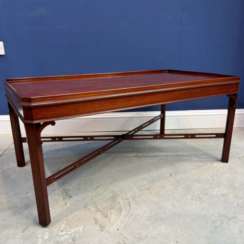 mahogany coffee table