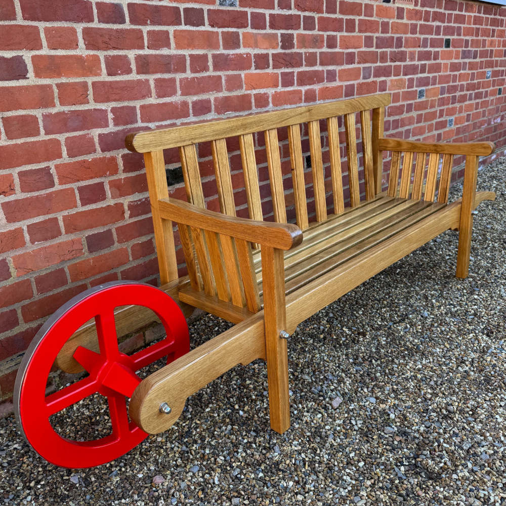 oak bench