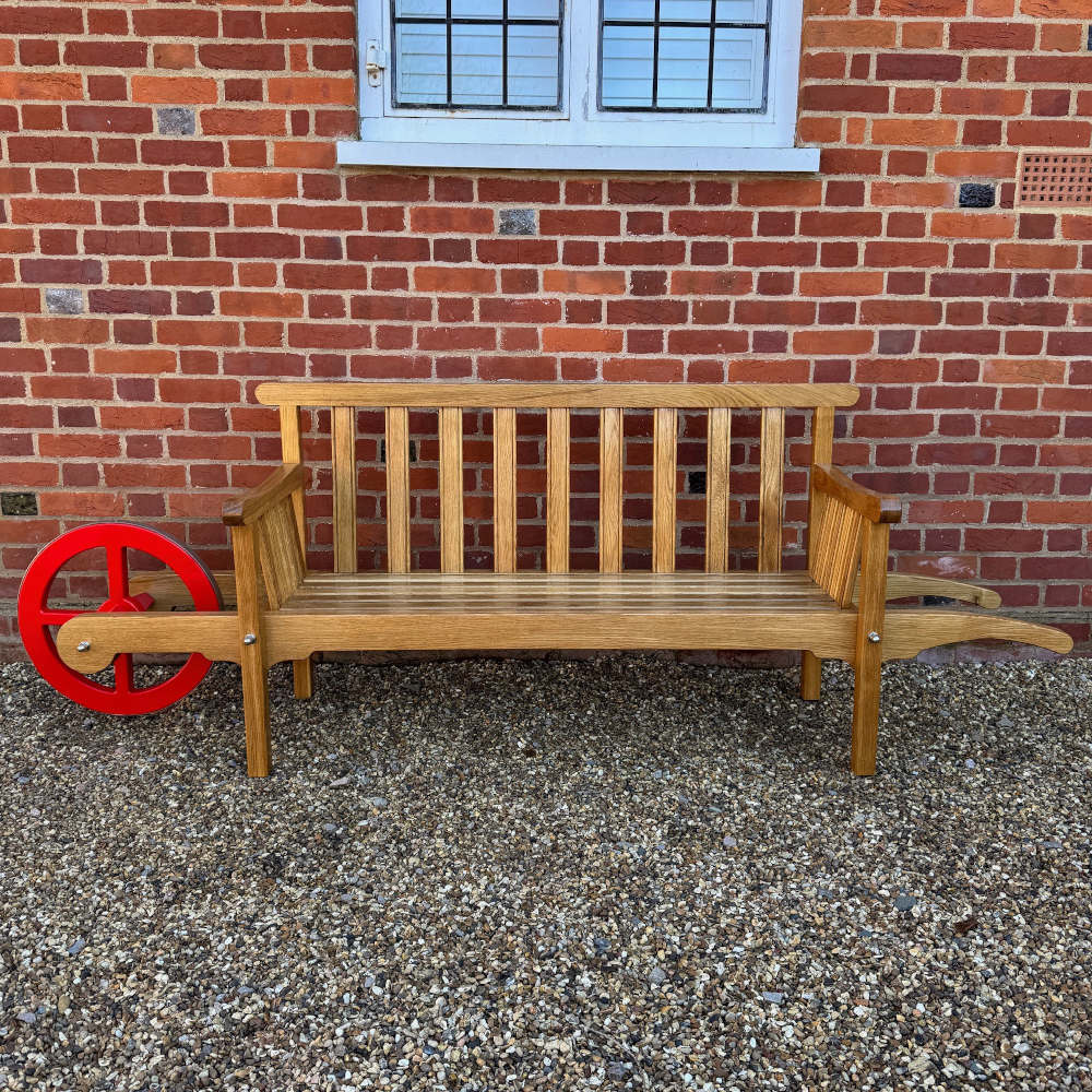 oak bench