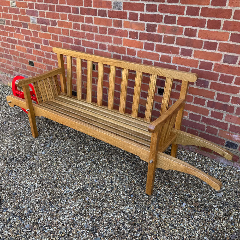 oak bench