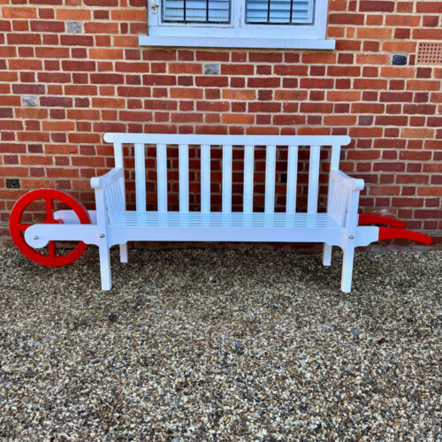 painted bench