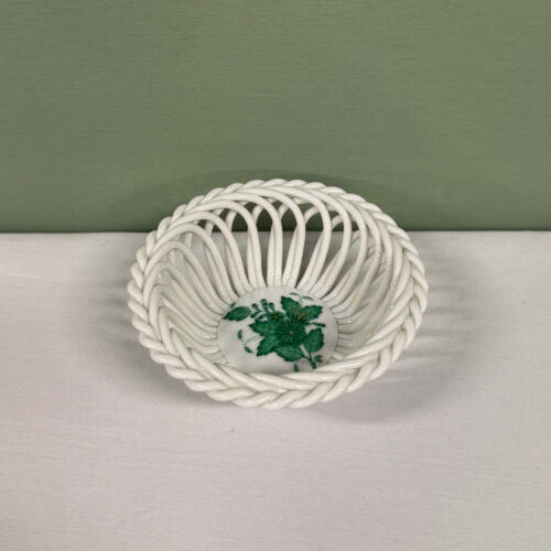 herend green basket