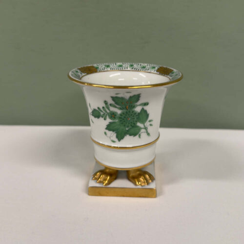 apponyi green paw feet vase