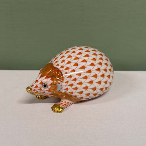 herend red hedgehog